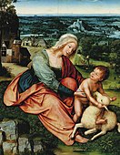 Massys Madonna và Đứa trẻ với Chiên, Quentin Massys, ca. 1513