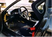 Gestripptes Cockpit meines NSX, Ansicht Fahrerseite