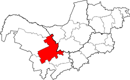 Municipalità locale di Naledi – Mappa