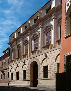 Palazzo Porto i Vicenza, ritat av Andrea Palladio.