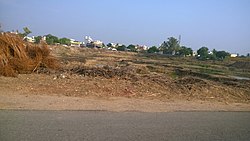 A view of village from Guntur road