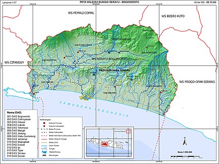 Peta Wilayah Sungai Serayu-Bogowonto (id-java)