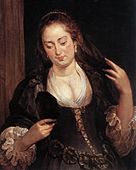 Peter Paul Rubens, c. 1640, Woman with a Mirror, Museumslandschaft Hessen Kassel