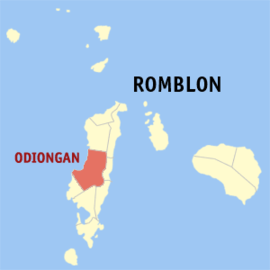 Odiongan na Romblon Coordenadas : 12°24'N, 122°0'E