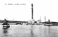 1905 - Carte postale du phare (Patrick Maire / phares-et-feux.fr).