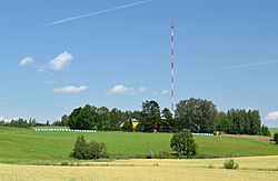 Valgjärve TV Mast in Pikareinu village.