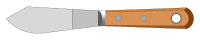 Putty knife.svg