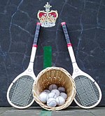 מחבט וכדורי טניס