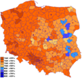 Ergebnis nach einzelnen Powiats