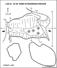 Plan jaskini