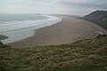 La spiaggia di Rhossili in Galles (UK)