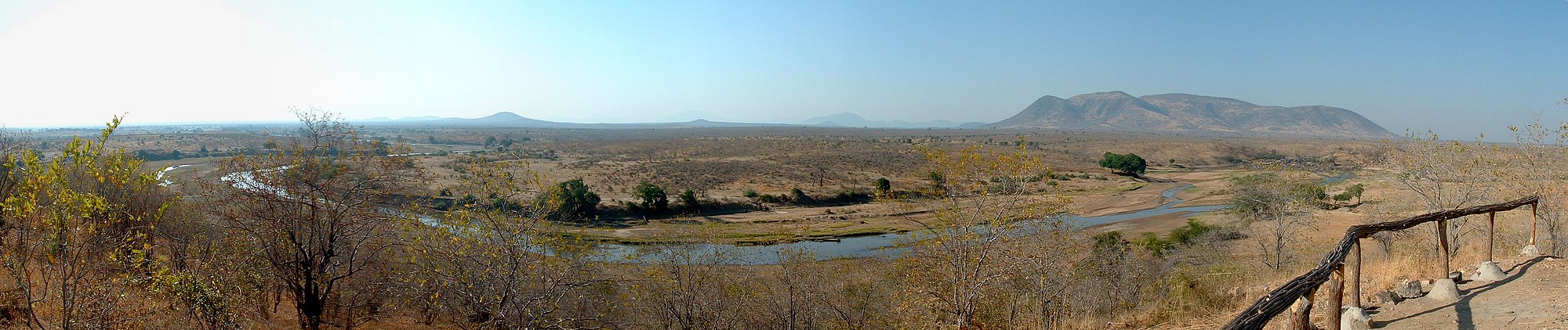 Panorama fra Ruaha nationalpark.Foto: PjvanErp