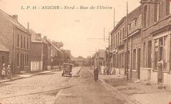 Aniche (Nord), rue de l'Union