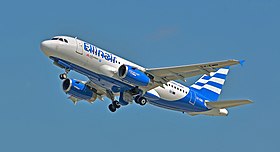 Airbus A319-100 der Ellinair