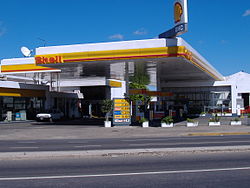 CNG station in Rosario, Argentina.