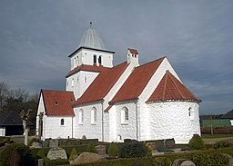 Skjoldbjerg Kirke i mars 2016