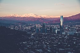 Santiago del Cile – Veduta