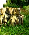 Rudolf Doležal, Vojtěch Hořínek: Pomník Stalina a Lenina (fragment)