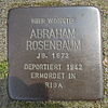 Stolperstein für Abraham Rosenbaum