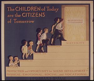 THE CHILDREN OF TODAY ARE THE CITIZENS OF TOMO...