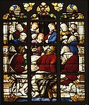 Die Jünger in dem Söller, Kirchenfenster (1535–1550)