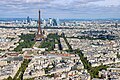 The Eiffel Tower, viewed from Tour Montparnasse, 25 July 2022.jpg