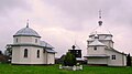 The newly rebuilt church in the village Prylbychi