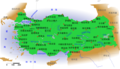 土耳其主要城市地图