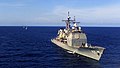 Tàu chiến USS Vincennes của Hải quân Hoa Kỳ trên Vịnh Thái Lan