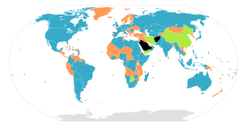 mapa de las democracias representativas