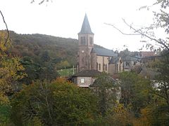 Vue de l'église.