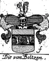 Wappen derer von Boltzen bei Büttner[5]