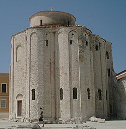 Zadar, St. Donatus' Church, a pre-Romanesque church from the ninth century