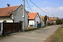 Western part of Újezdec