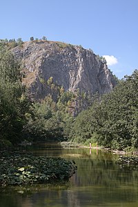 Мурадымовское ущелье в Кугарчинском районе Башкортстана