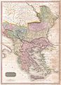 Pinkertonova mapa evropske Turske