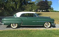 1953 Chrysler Windsor Deluxe Newport hardtop