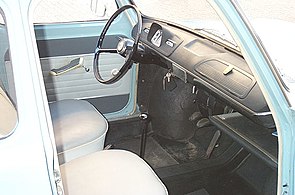 Simca 1000 - interior (1963)