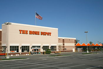 English: The Home Depot in Knightdale, North C...