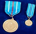 Gotland Regiment (P 18) Medal of Honour in gold
