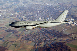 Airbus A310 de l'armée de l'air allemande.