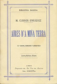 Aires da miña terra, 3ª edición, de 1886.