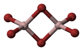 Dimerní molekula bromidu hlinitého