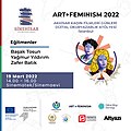 Akhisar Film Günleri Art&Feminism Afişi