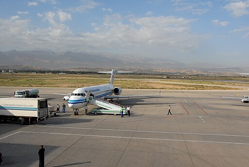 Ashgabat Airport in 2008