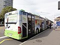 Aber auch Fern- und Stadtbusse aus Deutschland und der Schweiz halten am Badischen Bahnhof.