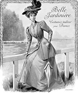 Reklam för À la Belle Jardinière.