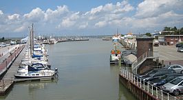 De haven van Bensersiel