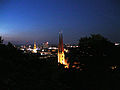 Bielefelder Innenstadt bei Nacht