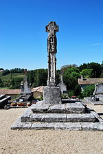 Friedhofskreuz in Bonzac